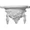 Ekena Millwork 17 5/8"W x 5 7/8"D x 9 1/4"H Tassel Decorative Shelf SH17X09X05CH - alternate 1